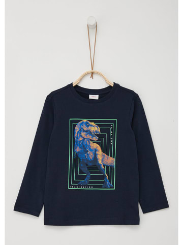 s.Oliver Longsleeve donkerblauw