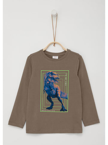 s.Oliver Longsleeve in Hellbraun