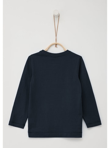 s.Oliver Longsleeve donkerblauw