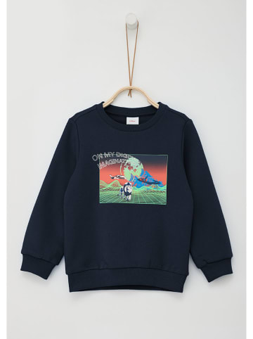 s.Oliver Sweatshirt in Dunkelblau