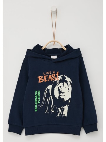 s.Oliver Hoodie in Dunkelblau