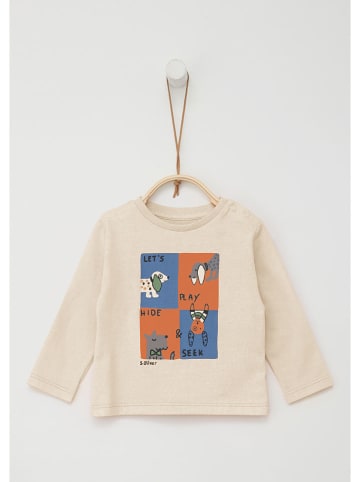s.Oliver Longsleeve in Creme