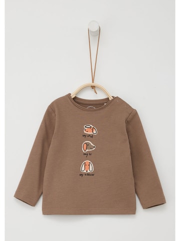 s.Oliver Longsleeve in Hellbraun