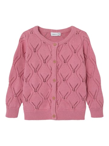 name it Cardigan "Polly" in Pink