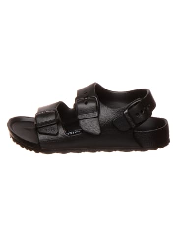 Birkenstock Sandalen "Milano" in Schwarz - Weite S