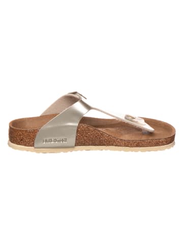 Birkenstock Zehentrenner "Gizeh" in Silber