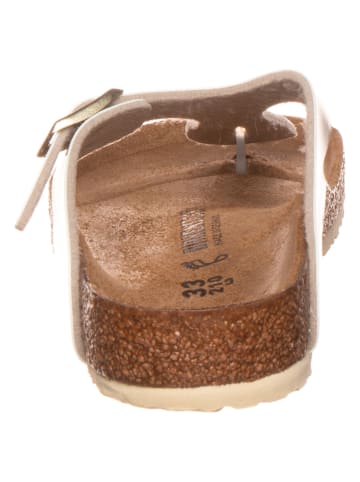 Birkenstock Zehentrenner "Gizeh" in Silber - Weite N