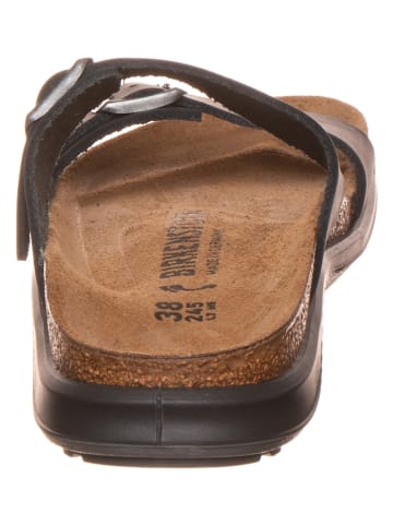 Birkenstock Leren slippers "Sierra" bruin