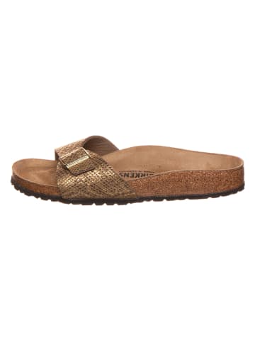 Birkenstock Pantoletten "Madrid" in Gold