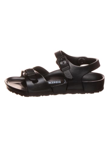 Birkenstock Sandalen "Rio" in Schwarz - Weite S