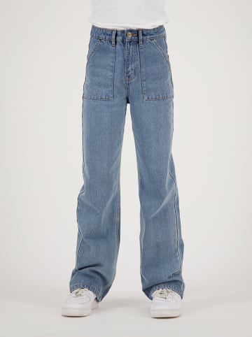 RAIZZED® Spijkerbroek "Mississippi" - wide leg - blauw