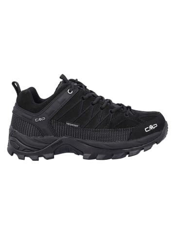 CMP Skórzane buty trekkingowe "Rigel" w kolorze czarnym