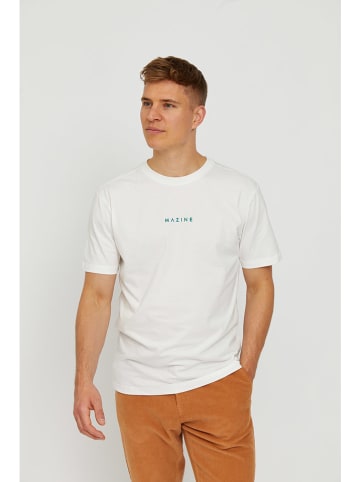 MAZINE Shirt "Logo" in Weiß