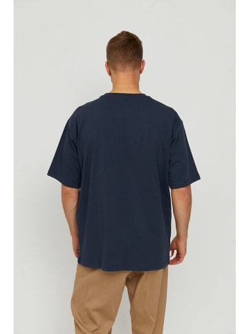 MAZINE Shirt "Hanford" donkerblauw