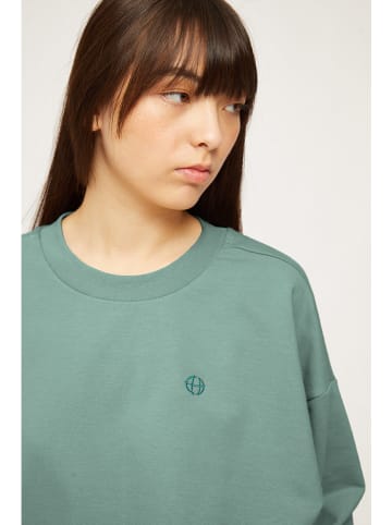 MAZINE Bluza "Laura" w kolorze zielonym