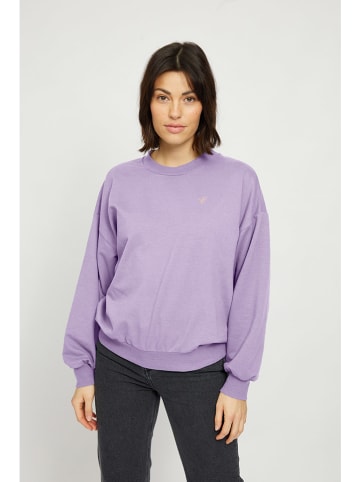 MAZINE Bluza "Kuna" w kolorze fioletowym