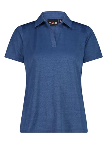 CMP Funkcyjna koszulka polo w kolorze niebieskim