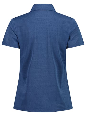 CMP Koszulka funkcyjna polo w kolorze niebieskim