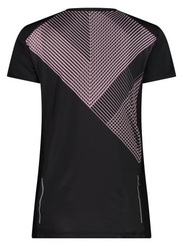 CMP Koszulka w kolorze czarnym do biegania