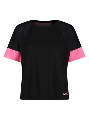 CMP Functioneel shirts zwart/roze