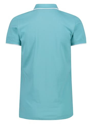 CMP Koszulka polo w kolorze turkusowym