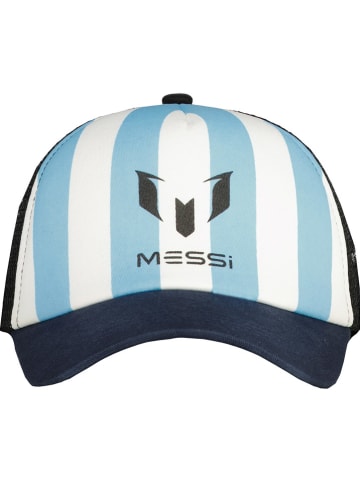 Messi Cap in Weiß/ Hellblau