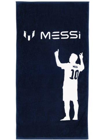 Messi Ręcznik kąpięlowy w kolorze granatowym
