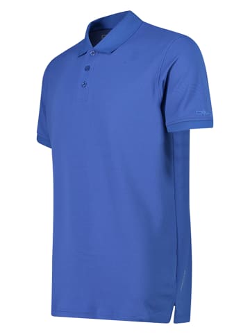 CMP Funkcyjna koszulka polo w kolorze niebieskim