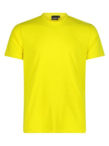 CMP Koszulka funkcyjna w kolorze żółtym