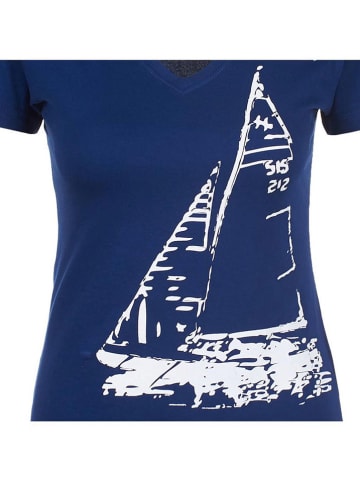 Peak Mountain Shirt "Adrio" donkerblauw
