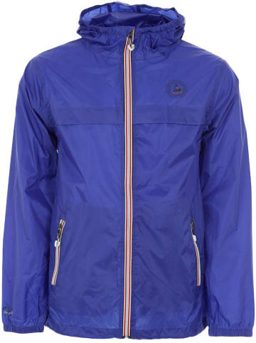 Peak Mountain Omkeerbare regenjas "Carrow" blauw