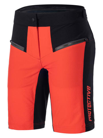 Protective Fahrradshorts "Up Jump" in Rot/ Anthrazit