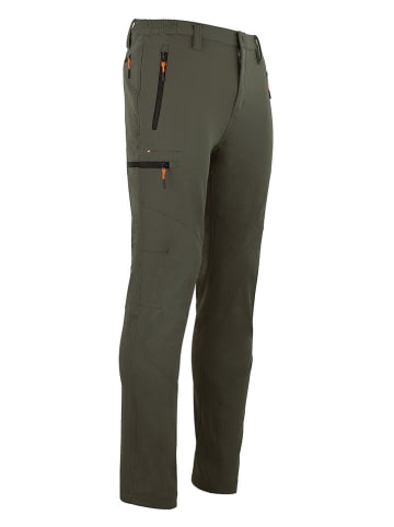Peak Mountain Spodnie funkcyjne "Cebor" w kolorze khaki