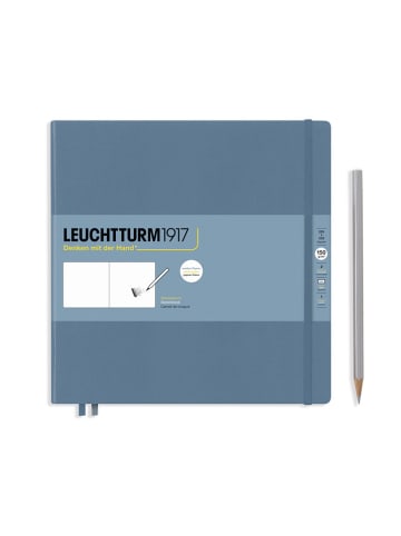 LEUCHTTURM1917 Schetsboek blauwgrijs - (B)22,5 x (H)22,5 cm