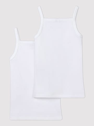 PETIT BATEAU 2-delige set: onderhemden wit
