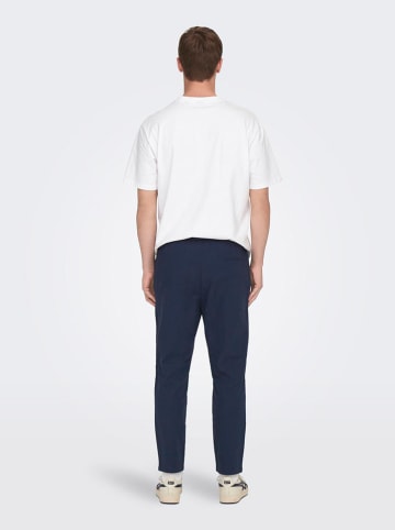 ONLY & SONS Broek donkerblauw