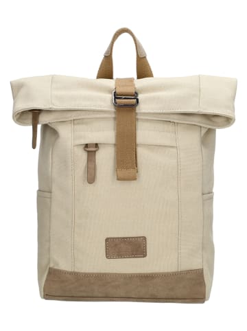 Beagles Rucksack in Beige - (B)23 x (H)33 x (T)10 cm