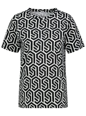 Sublevel Koszulka w kolorze czarno-białym