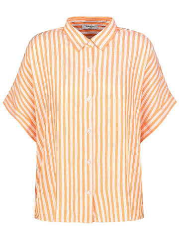 Sublevel Bluzka w kolorze pomarańczowo-białym