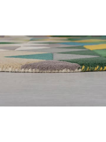 Flair Rugs Wollen loper meerkleurig