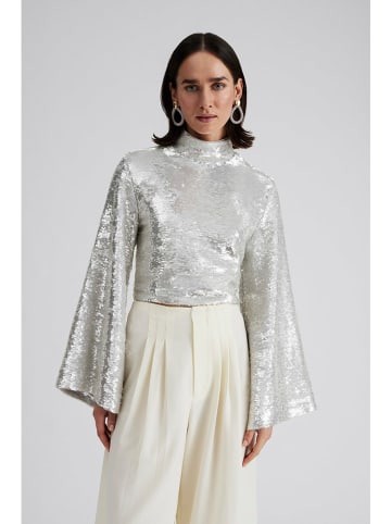 By Malina Bluse "Aella" in Silber
