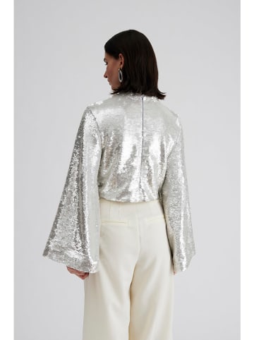 By Malina Bluse "Aella" in Silber