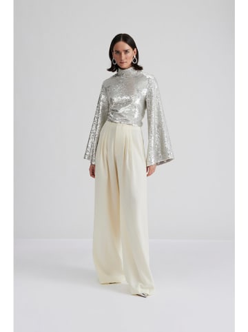 By Malina Bluse "Aella" in Silber