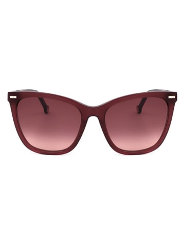 Carolina Herrera Damen-Sonnenbrille in Bordeaux
