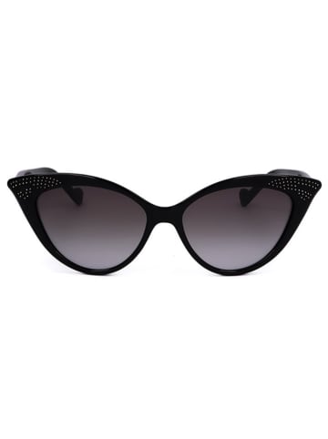 Liu Jo Damskie okulary przeciwsłoneczne w kolorze czarnym