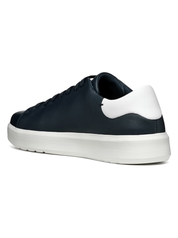 Geox Leren sneakers "Velletri" donkerblauw