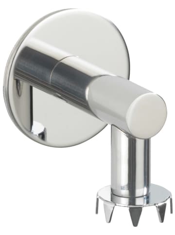 Wenko Seifenhalter "Turbo-Loc" in Silber - (B)4,5 x (H)5 x (T)7 cm