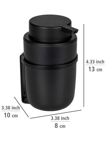 Wenko Seifenspender "Carpino" in Schwarz - 250 ml