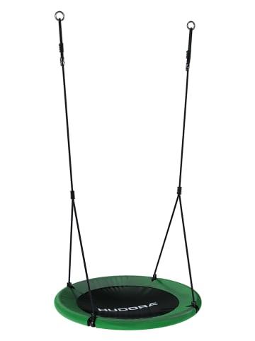 Hudora Huśtawka w kolorze zielono-czarnym - Ø 90 cm - 3+