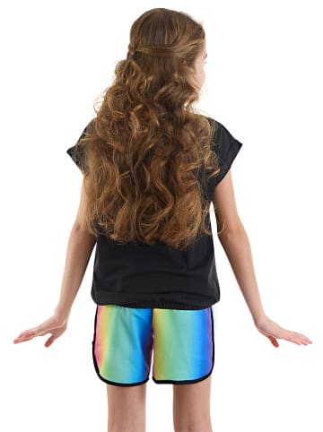 Denokids 2tlg. Outfit "Unicorn Skate" in Schwarz/ Bunt
